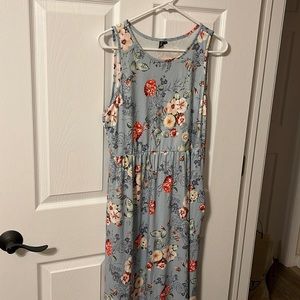 Excellent condition blue maxi dress